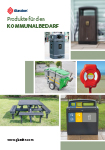 Produkte für den Kommunalbebarf