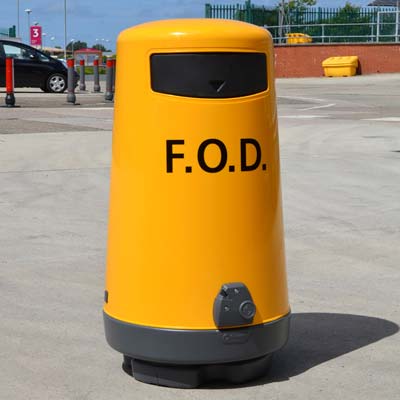 Behälter für Foreign Object Debris (FOD)