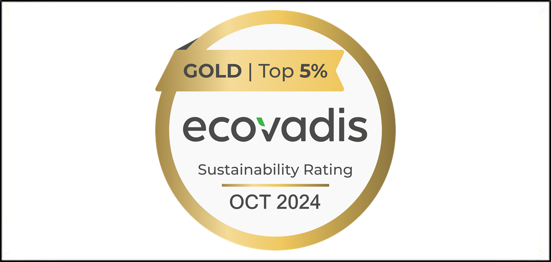 EcoVadis-Gold-Bewertung