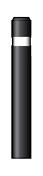 1x80 mm weißer retroreflektierender Streifen
