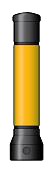 1 x 485mm bernsteinfarbene Körper (3 x 150mm Streifen sind für das Rebound-Modell erhältlich).