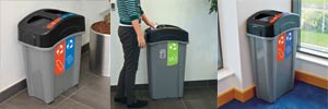 Eco Nexus® Duo Recycling-Behälter