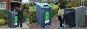 Nexus® City 240 Mülltrennsysteme