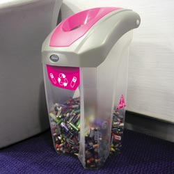 C-Thru Nexus® 30 Recycling-Behälter für Akkus