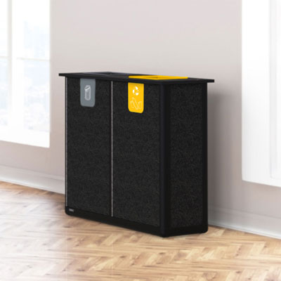 Origin™ Infinity Duo 140 Liter Slimline Recyclingstation
