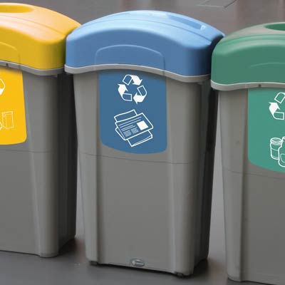 Eco Nexus® 85 Recycling-Behälter für Papier