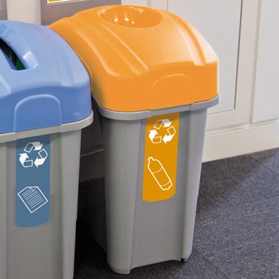 Eco Nexus® 60 Recycling-Behälter für Kunststoff