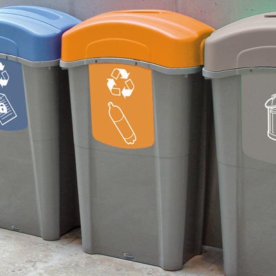 Eco Nexus® 85 Recycling-Behälter für Kunststoff