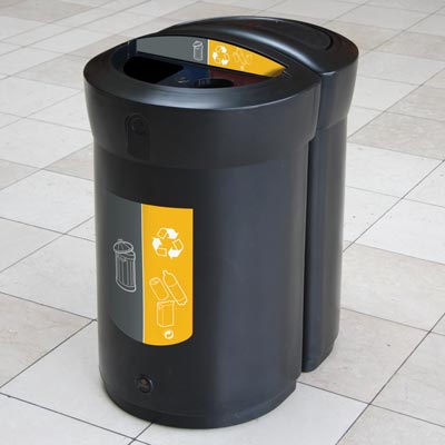 Envoy Duo™ 110L Recycling-Behälter
