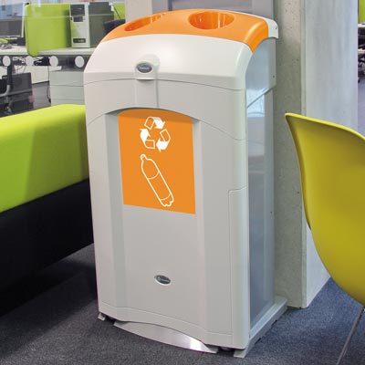 Nexus® 100 Recycling-Behälter für Kunststoff