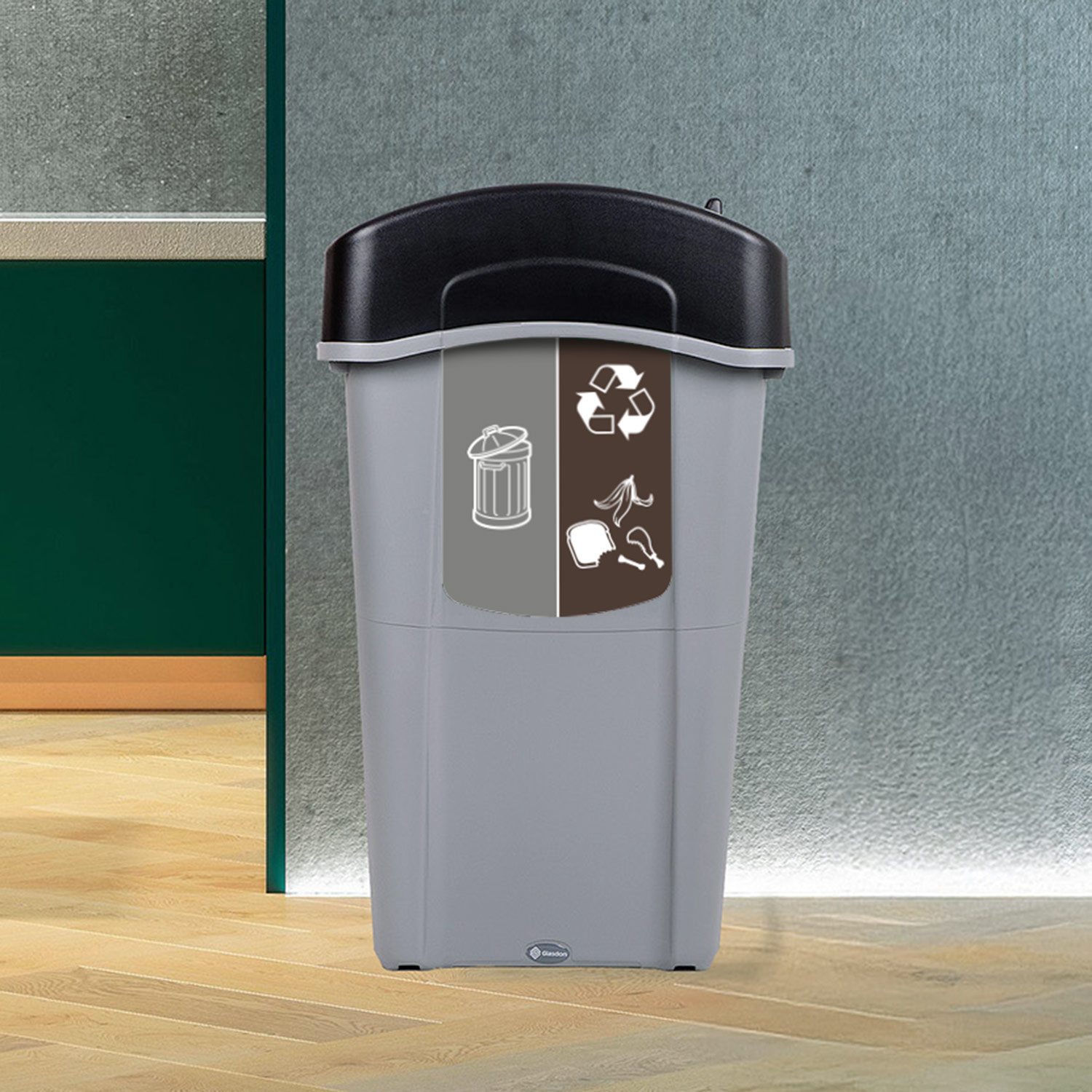 Eco Nexus® Duo 85 Recycling-Behälter für Bioabfälle