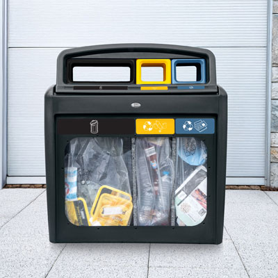 Nexus® Evolution City Vision Trio Mülltrennsystem
